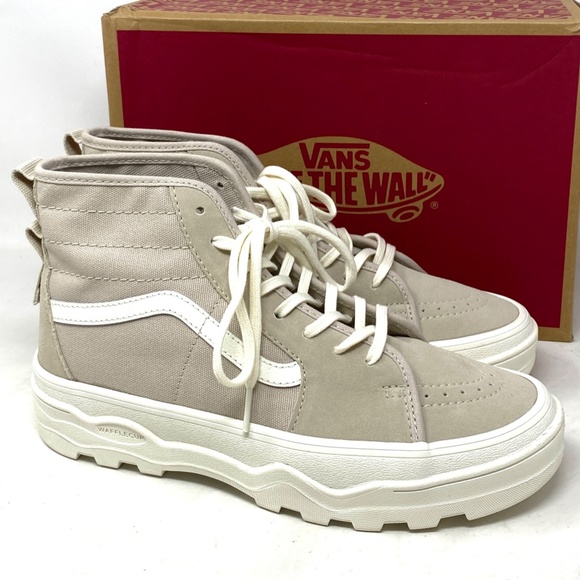 VANS Sk8-Hi Sentry WC Shoe French Oak Suede Canvas Sneakers SB Women VN0A4BVWBLL - Picture 5 of 11